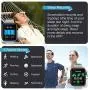 Fitness Tracker Watch Smart Watch for Android Phones Fitness Watches for Men Women Sports Activity Tracker Smartwatch Compatible with iPhone Samsung iOS with Pedometer with Heart Rate Waterproof