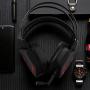 Gaming Headset,GAKOV MV3 USB PC Gaming Headphones Super Bass Noise Cancelling Over Ear Earphones with Mic-Phone and Colorful Breath Light for Xbox One,PS4, PC, PS Vita, Smart Phone -Classic Black