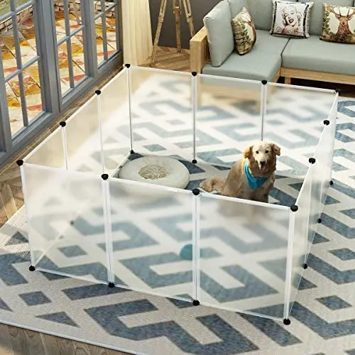MAGINELS Pet Playpen Puppy Crate Kennel Rabbit Fence Panels Exercise Pen Cage Yard Large Portable Foldable for Small Animals Rat MAGINELS Pet Playpen Puppy Crate Kennel Rabbit Fence Panels Exercise Pen Cage Yard Large Portable Foldable for Small Animals Rat