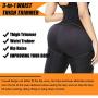 NANOOER Body Shaper Weight Loss Butt Lifter Waist Trainer Slimming Support Belt Hip Raise Shapewear Thigh Trimmers Body 3-in-1 Waist and Thigh Trimmer for Women