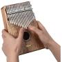 LingTing LT-K17S 17 key Kalimba Thumb Piano Mbira Musical Gift (without eq)