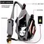 KAKA Sling Bag, Crossbody Backpack Canvas Waterproof Daypack Casual Shoulder Bag Traveling Hiking Camping for Men and Women (LARGER GRAY) KAKA Sling Bag, Crossbody Backpack Canvas Waterproof Daypack Casual Shoulder Bag Traveling Hiking Camping for Men and Women (LARGER GRAY)
