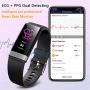 Fitness Tracker, Activity Tracker Watch with Heart Rate Monitor Sleep Monitor Blood Pressure Call Reminder,IP68 Waterproof Smart Band with Calorie Counter，Pedometer for Kids Men Women and Gift