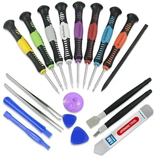 MMOBIEL 20 in 1 Repair Toolkit Screwdriver Set for Smartphone Tablet PSP Nintendo etc. LCD Display and Others MMOBIEL 20 in 1 Repair Toolkit Screwdriver Set for Smartphone Tablet PSP Nintendo etc. LCD Display and Others