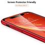 TORRAS Slim Fit iPhone XR Case, Ultra-Thin Hard Plastic Full Protective Cover with Matte Finish Grip Phone Case for iPhone XR 6.1 inch (2018), Red
