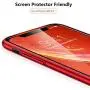 TORRAS Slim Fit iPhone XR Case, Ultra-Thin Hard Plastic Full Protective Cover with Matte Finish Grip Phone Case for iPhone XR 6.1 inch (2018), Red