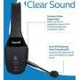 BlueParrott B450-XT Noise Canceling Bluetooth Headset with Push-to-Talk Button for Android and iOS Bundle with Blucoil Headphones Carrying Case, and Replacement Ear Pads BlueParrott B450-XT Noise Canceling Bluetooth Headset with Push-to-Talk Button for Android and iOS Bundle with Blucoil Headphones Carrying Case, and Replacement Ear Pads