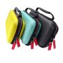 GHKJOK Large-capacity Electronic Product Storage Bag for 3DS Game machine,Travel, Mobile Hard Disk, USB Data Cable, U Disk, SD Card-Gray