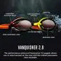 Speedo Unisex-Adult Swim Goggles Mirrored Vanquisher 2.0