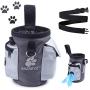 AMZNOVA Dog Treat Bag, Puppy Treat Pouch Pet Small Dog Bait Holder, Animal Walking Snack Container Best Hiking Toys Pack Dispenser Carries