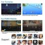 Pubg Mobile Controller with 4 Triggers, Wireless 6 Finger Operation Mobile Gaming Joystick, L1R1 L2 R2 Grip Gamepad Joystick Remote Shoot Aim Key for 4-6.5" Android & iOS Phone