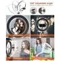 10" Selfie Ring Light with Tripod Stand & 2 Phone Holder, ELEGIANT Led Ring Light with Remote Ringlight for Live Stream Makeup YouTube Tiktok Photography Compatible with iPhone iPad Android (Upgraded) 10" Selfie Ring Light with Tripod Stand & 2 Phone Holder, ELEGIANT Led Ring Light with Remote Ringlight for Live Stream Makeup YouTube Tiktok Photography Compatible with iPhone iPad Android (Upgraded)