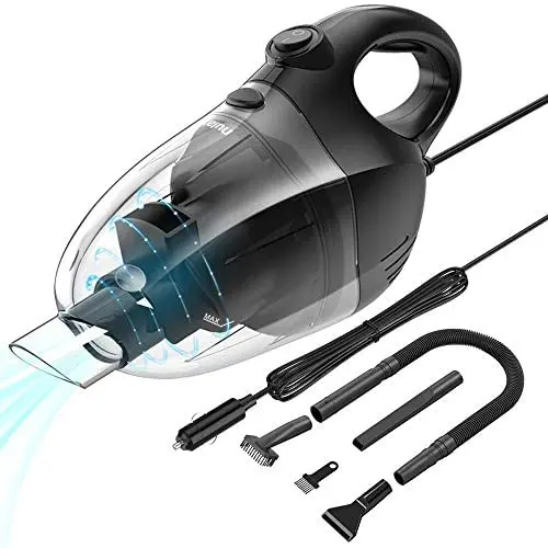 Nulaxy Car Vacuum Cleaner, High Power Strong Suction Vacuum Cleaner, Portable Lightweight Wet Dry Vacuum with 16.4 Ft Cord and Nozzles Set for Pet Hair Car Cleaning Nulaxy Car Vacuum Cleaner, High Power Strong Suction Vacuum Cleaner, Portable Lightweight Wet Dry Vacuum with 16.4 Ft Cord and Nozzles Set for Pet Hair Car Cleaning