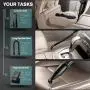 Neancer Handheld Vacuum, Handheld Car Vacuum Cleaner, Corded – Portable Mini Hand Vacuum for Cleaning Interior of Car, Truck, SUV, Van, RV – Automotive Vacuum with Powerful Suction Plugs