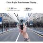 Snoppa Vmate Gimbal Camera 3 Axis Handheld Gimbal Stabilizer with 4K Smart Camera, 200Mbps High Bitrate, H265, 90°Rotating Lens, 220min Runtime, WiFi Connect, Built-in Mic & Bluetooth Mic Support