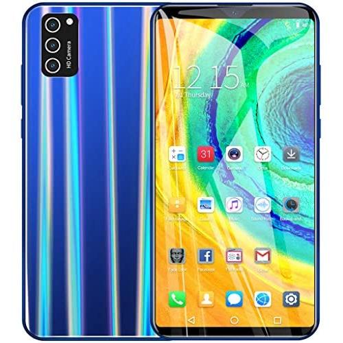 happyYE 2020 New Unlocked Smartphone, 6.0 Inch Ultrathin Dual SIM Cell Phone- Android 6.1 Quad Core 1G+8G GSM 3G WiFi Unlocked Mobile Phone Big Battery (Blue)