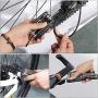 LUMIXELL Universal Bike Phone Mount with Quick Release for Any Smart Phone,Aluminum Bicycle Bell,Bicycle Water Bottle Cage for MTB Road Bike with Multi Functional Repair Tool
