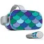 MightySkins Skin Compatible with Oculus Go Mobile VR - Blue Scales | Protective, Durable, and Unique Vinyl Decal wrap Cover | Easy to Apply, Remove, and Change Styles | Made in The USA MightySkins Skin Compatible with Oculus Go Mobile VR - Blue Scales | Protective, Durable, and Unique Vinyl Decal wrap Cover | Easy to Apply, Remove, and Change Styles | Made in The USA