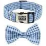 Fourhorse Cute Soft Dog with Bowtie, Detachable Adjustable Bow Tie Collar Pet Gift Fourhorse Cute Soft Dog with Bowtie, Detachable Adjustable Bow Tie Collar Pet Gift