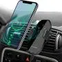 Wireless Car Charger Vent Mount, Automatic Clamping 10W/7.5W Fast Charging Air Vent Car Compatible for iPhone 11/11 Pro/11 Pro Max/Xs MAX/XS/XR/X/8/8+,Samsung S10/S10+/S9/S9+/S8/V30 (Black) Wireless Car Charger Vent Mount, Automatic Clamping 10W/7.5W Fast Charging Air Vent Car Compatible for iPhone 11/11 Pro/11 Pro Max/Xs MAX/XS/XR/X/8/8+,Samsung S10/S10+/S9/S9+/S8/V30 (Black)