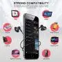 AJAHBGSMXD Mobile Phone Headset, Wired Sports Noise Reduction with Microphone Music HiFi Unisex Headphones AJAHBGSMXD Mobile Phone Headset, Wired Sports Noise Reduction with Microphone Music HiFi Unisex Headphones