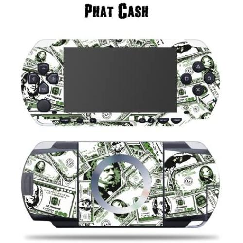 Mightyskins Protective Vinyl Skin Decal Cover Sticker Compatible with Sony PSP - Phat Cash