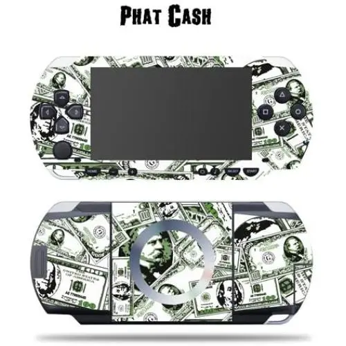 Mightyskins Protective Vinyl Skin Decal Cover Sticker Compatible with Sony PSP - Phat Cash Mightyskins Protective Vinyl Skin Decal Cover Sticker Compatible with Sony PSP - Phat Cash