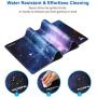 VicTsing [30% Larger] Extended Gaming Mouse Pad with Stitched Edges, Long XXL Mousepad (31.5x15.7In), Desk Pad Keyboard Mat, Non-Slip Base, Water-Resistant, for Work & Gaming, Office & Home, Galaxy