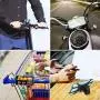 Detachable Bike Phone Mount, 360° Rotatable Adjustable Silicone Bicycle Phone Holder Fits for iPhone & Other 4.0"- 6.5" Phones, Universal Bike Handlebar Mount Cycling Cell Phone Cradle Detachable Bike Phone Mount, 360° Rotatable Adjustable Silicone Bicycle Phone Holder Fits for iPhone & Other 4.0"- 6.5" Phones, Universal Bike Handlebar Mount Cycling Cell Phone Cradle