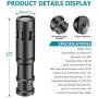 Neewer CM14 Mic Phone Mic on-Camera Video Microphone with Shock Mount, Windscreen and Audio Cables Compatible with Android Smartphones/DSLR Cameras/Camcorders(Adapter for iPhone Not Included)