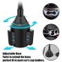 Cup Holder Phone - Mount Universal Adjustable Gooseneck Cup Holder Cradle Car Mount for Cell Phone iPhone Xs/Xr/XS Max/X/8/7 Plus/Galaxy