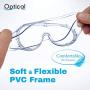 Optical Care Medical Safety Goggles, Eye Protection Eye Shield, Protective Goggles, Anti Fog Goggles Medical Eye Protection Medical, Googles Safety Lab Goggles, Nurses Face Protection, Science Goggles for Schools, Teachers and Classrooms