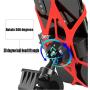 WANLIAN Bicycle Phone Holder, Universal Motorcycle Handlebar Holder, Adjustable 360° Rotating Phone Holder, Compatible with iPhone 11 PRO Max XS XR Samsung Galaxy S20 S10LG, Bicycle Accessories