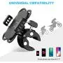 WeGuard Bike& Motorcycle Phone Mount - Universal Bike Handlebar Cell Phone Holde, Bike Cell Phone Holder Compatible with for iPhone 11 Pro, Xr, Xs Max, Samsung S20 S10+ or Any Cell Phone WeGuard Bike& Motorcycle Phone Mount - Universal Bike Handlebar Cell Phone Holde, Bike Cell Phone Holder Compatible with for iPhone 11 Pro, Xr, Xs Max, Samsung S20 S10+ or Any Cell Phone
