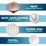 Wahl Heat Therapy Therapeutic Body Massager - Handheld Therapy with Two Speeds of Intensity to Relieve Pain in the Back, Neck, Shoulders, Muscles, Legs, & Sports - Model 4196-1201