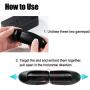 Mobile Game Controller for PUBG Mobile Triggers Button Sensitive Shoot and Aim Touch Key L1R1 for Fortnite/Critical Ops/Rules of Survival Cell Phone Game Controller for Android iOS