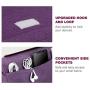 MoKo Tablet Pillow Stand, Soft Bed Pillow Holder, Fits up to 11" Pad, Fit with iPad 10.2" 2019, New iPad Air 3 2, iPad Pro 11 2020/10.5/9.7, Mini 5 4 3, Samsung Galaxy Tab, Purple