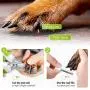 Slopehill Dog & Cat Pets Nail Clippers and Trimmers - with Safety Guard to Avoid Over Cutting, Free Nail File, Razor Sharp Blade, Lock Switch - Professional Grooming Tool for Large and Small Animals