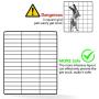 Tespo Pet Playpen, Small Animal Cage Indoor Portable Metal Wire yd Fence for Small Animals, Guinea Pigs, Rabbits Kennel Crate Fence Tent 15 X 12 inch