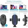 Wireless Car Charger, HAHAKEE Qi Wireless Charger Mount 2 in 1 Auto Clamp 10W Fast Charging Air Vent Cell Phone Holder for iPhone 11 Max XR X 8 Plus, Samsung Galaxy S10 S9 S9+ S8 Note 8 Note 9, LG V30 Wireless Car Charger, HAHAKEE Qi Wireless Charger Mount 2 in 1 Auto Clamp 10W Fast Charging Air Vent Cell Phone Holder for iPhone 11 Max XR X 8 Plus, Samsung Galaxy S10 S9 S9+ S8 Note 8 Note 9, LG V30