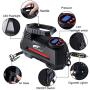 HAUSBELL Portable Air Compressor for Car Tires Digital Tire Inflator (Balck)