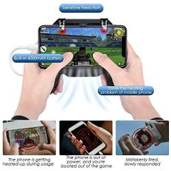 RONSHIN Wireless Controller,Mobile Phone Game Controller Joystick Cooling Fan Gamepad for PUBG Android iOS Gifts for Boys