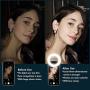 Selfie Light Ring Lights LED Circle Mini Light, Rechargeable 3 Light Modes Makeup Fill Light Cell Phone Tablet Laptop Camera Photography Livestream Video Lighting Clip
