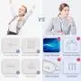 Intelligent Neck Massager with Heat Portable Pulse Smart Cordless Neck Massage 3 Modes 15 Levels Deep Tissue Trigger Point Massage Gift for Women/Men/Dad/Mom/Wife Use at Home, Outdoor, Office, Car Intelligent Neck Massager with Heat Portable Pulse Smart Cordless Neck Massage 3 Modes 15 Levels Deep Tissue Trigger Point Massage Gift for Women/Men/Dad/Mom/Wife Use at Home, Outdoor, Office, Car