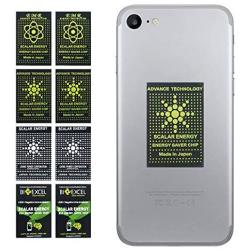 EMF Protection Anti Radiation Shield Sticker for Cellphone,Smart Phone, Laptop - EMF Neutralizer, 8pcs