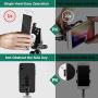 ORASANT Strong Magnetic Tripod Mount Fit for Iphone and Ipad, Vertical and Horizontal allowed Rotatable Tiltable Anti-Wobble Iphone Tripod Mount, 1 Sec Single Hand Easy Operate Phone Holder for Tripod