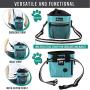 PetAmi Dog Treat Pouch | Dog Training Pouch Bag with Waist Shoulder Strap, Poop Bag Dispenser and Collapsible Bowl | Treat Training Bag for Treats, Kibbles, Pet Toys | 3 Ways to Wear