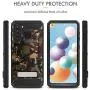 Evocel Galaxy A21 Explorer Series Pro with Glass Screen Protector and Belt Clip Holster for The Samsung Galaxy A21, Camouflage Evocel Galaxy A21 Explorer Series Pro with Glass Screen Protector and Belt Clip Holster for The Samsung Galaxy A21, Camouflage