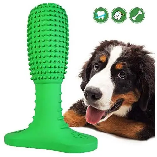 N & A Dog Chew Toys Dog Toothbrush Toys Teeth Cleaning Toy Puppy Brushing Stick Dental Oral Care for Small-Medium 15-70LBS Dogs