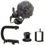 RØDE VideoMicro + CAM CADDIE Scorpion JR - Compact On Camera Microphone with Ryocote Lyre Shock Mount + Hand Held Support RØDE VideoMicro + CAM CADDIE Scorpion JR - Compact On Camera Microphone with Ryocote Lyre Shock Mount + Hand Held Support